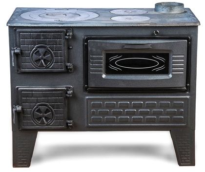 Отопительно-варочная печь МастерПечь ПВ-04 с духовым шкафом, 7,5 кВт в Тавде