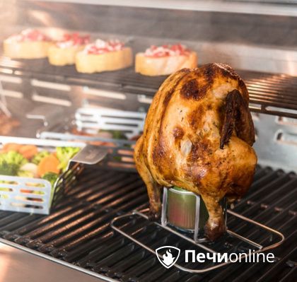 Ростер Char-Broil Grill+ для курицы с креплением для емкости в Тавде