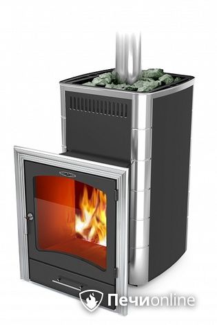Дровяная банная печь TMF Калина II Inox БСЭ ТО антрацит НВ ПРН в Тавде