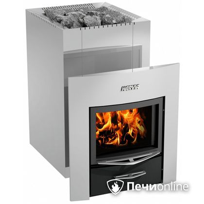 Дровяная банная печь Harvia 22 Duo Steel (Wk220) в Тавде