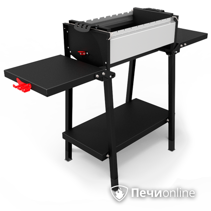 Мангал Grillver Крафтикс Сильвер на подставке в Тавде