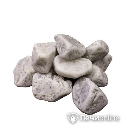 Камни для бани Огненный камень Кварц шлифованный отборный 10 кг ведро в Тавде